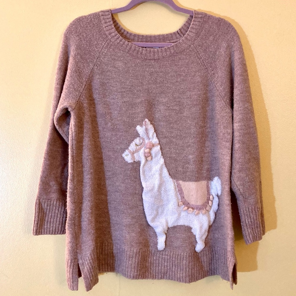 Lauren Conrad Llama Sweater